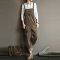 Lässiger Damen-Jumpsuit aus Cord