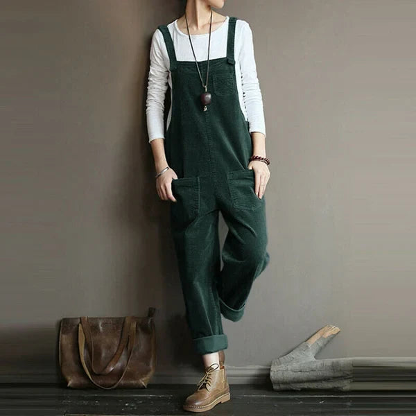 Lässiger Damen-Jumpsuit aus Cord