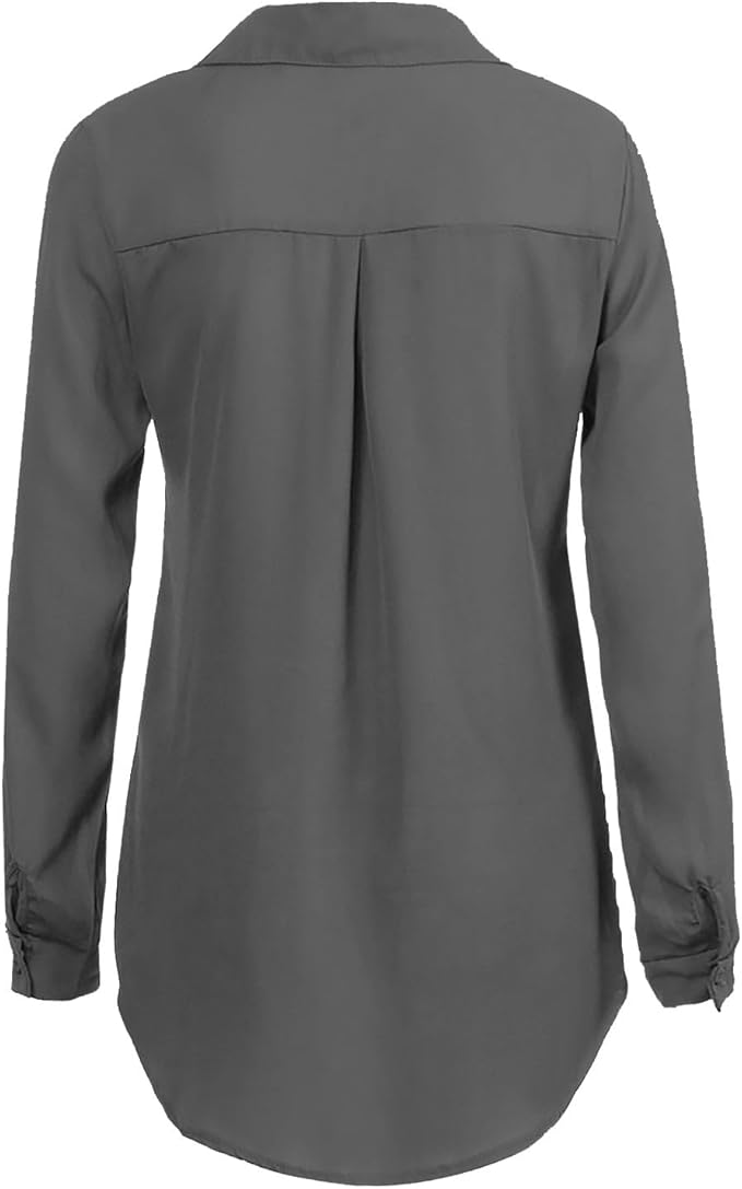 Elegante Damen-Chiffonbluse