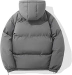 Warme Damen-Kapuzenjacke im klassischen Design