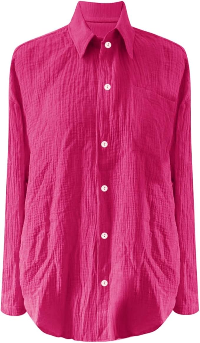 Schöne Damen-Hemdbluse für Frühling und Sommer
