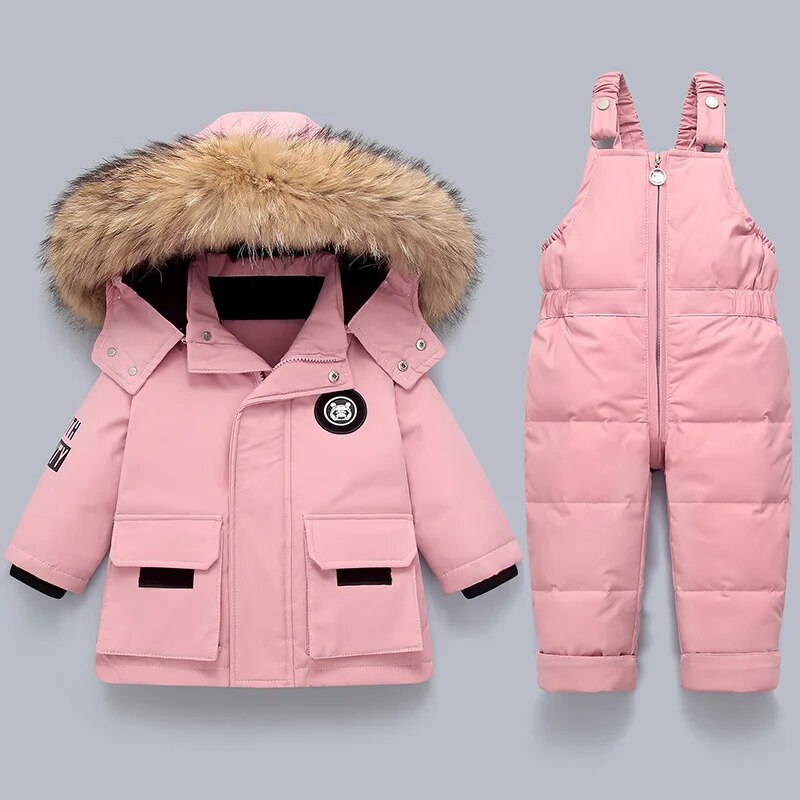 Kinder-Set aus Jacke und Overall