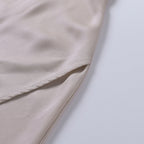 Damen-Sommerkleid aus Satin im Ibiza-Stil