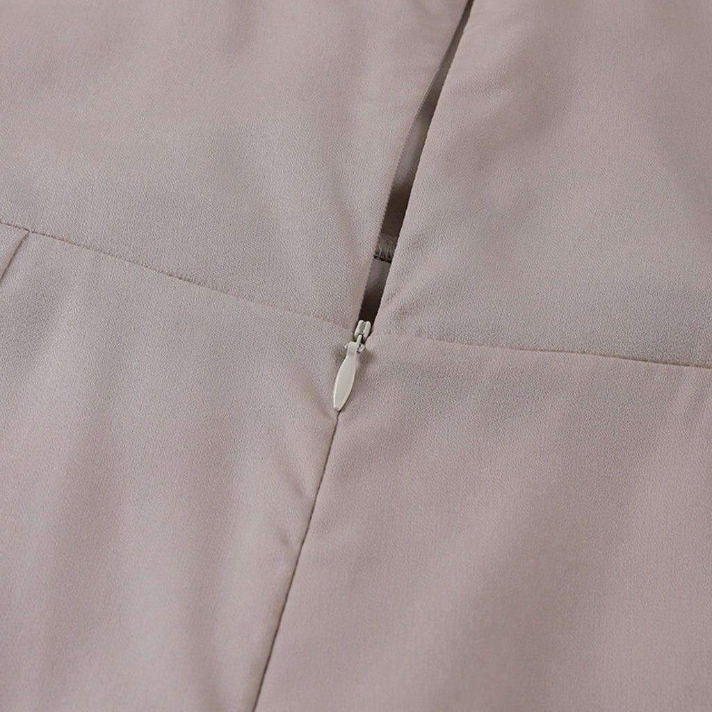 Damen-Sommerkleid aus Satin im Ibiza-Stil
