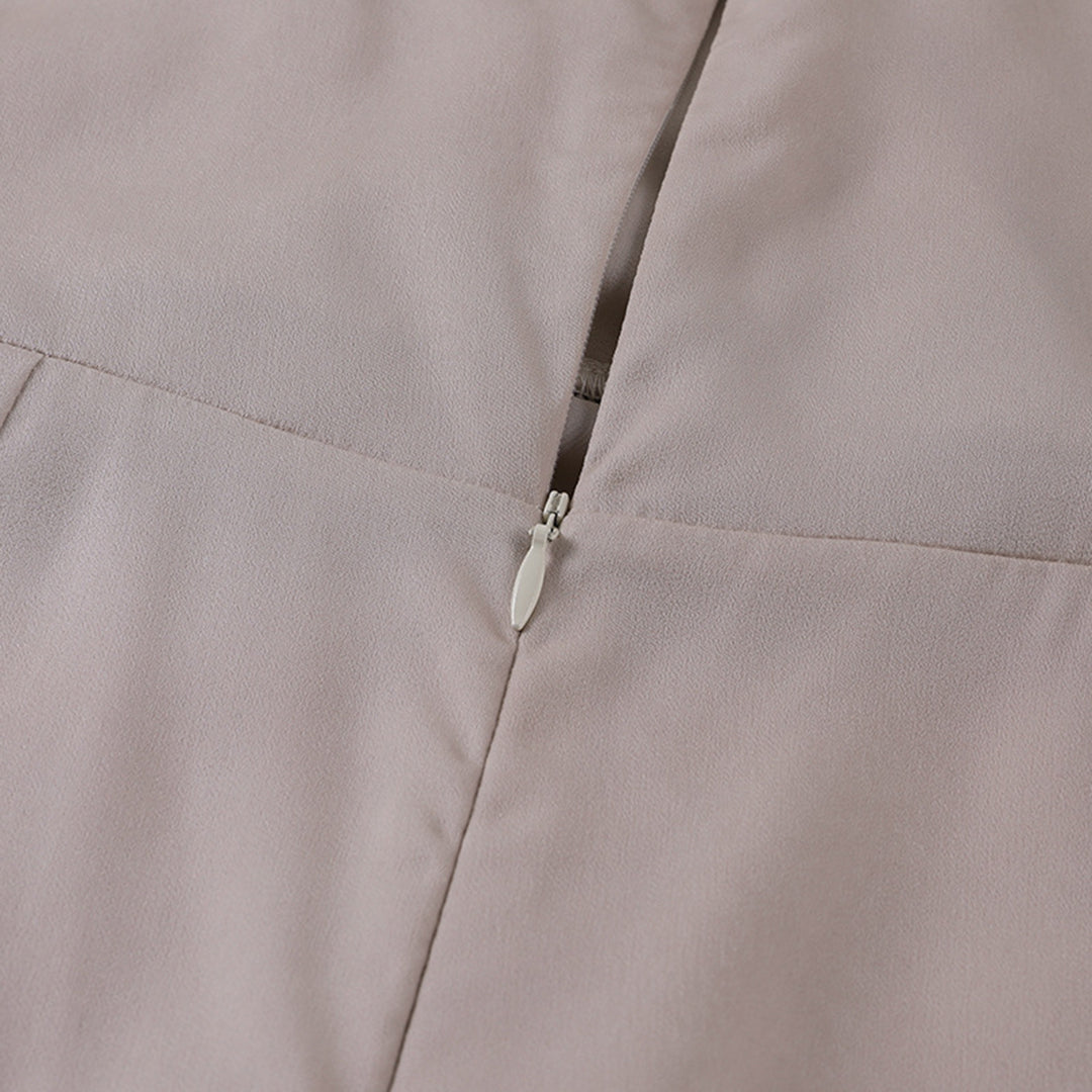 Damen-Sommerkleid aus Satin im Ibiza-Stil