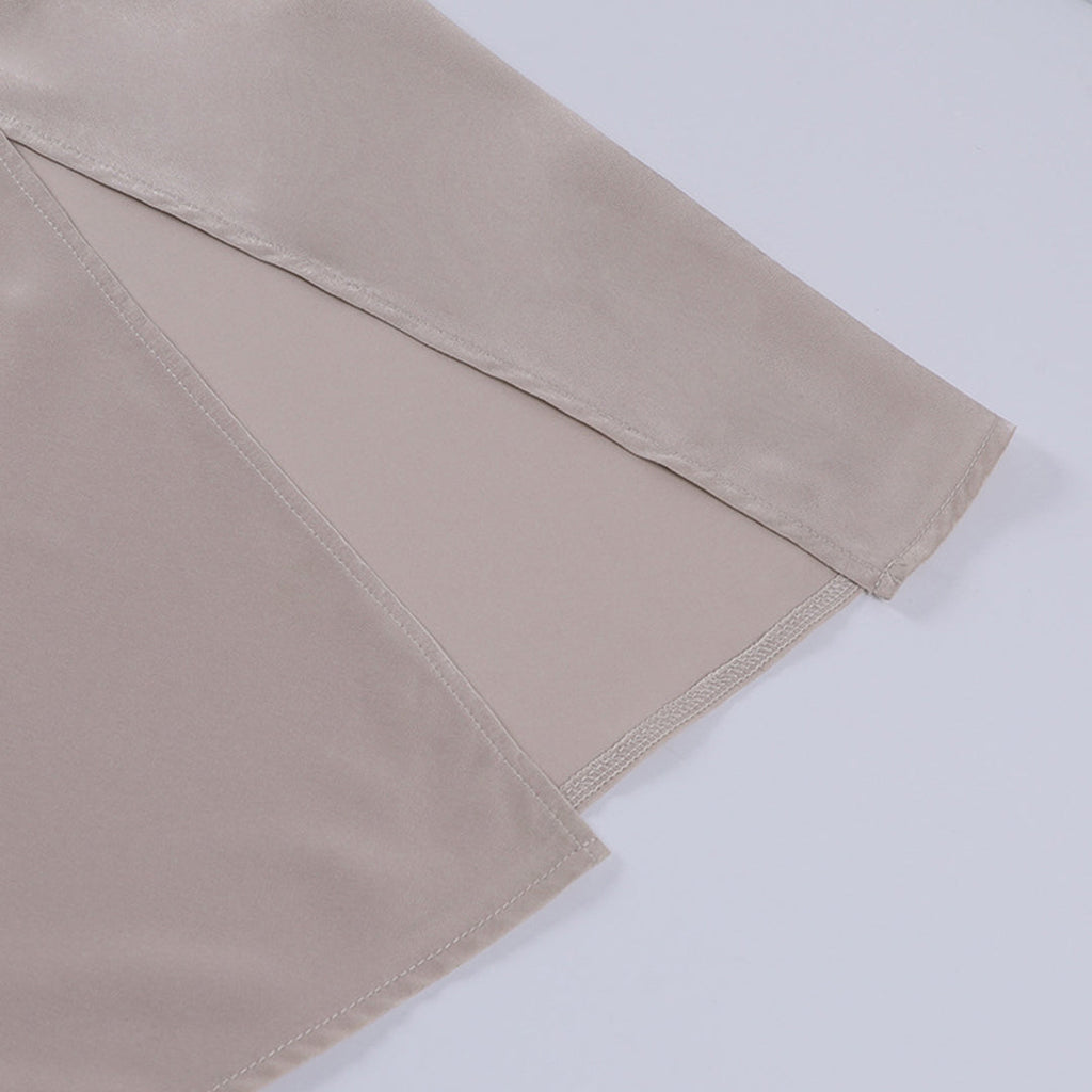 Damen-Sommerkleid aus Satin im Ibiza-Stil