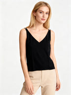Elegantes Damen-Tanktop in Satin-Optik