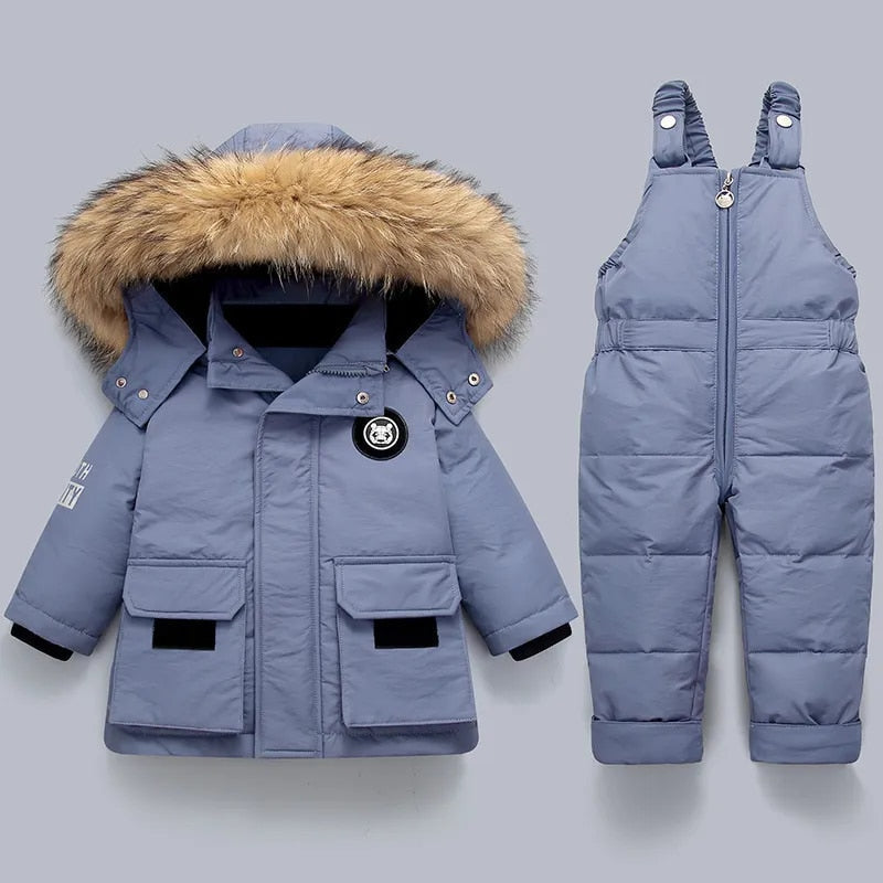 Kinder-Set aus Jacke und Overall