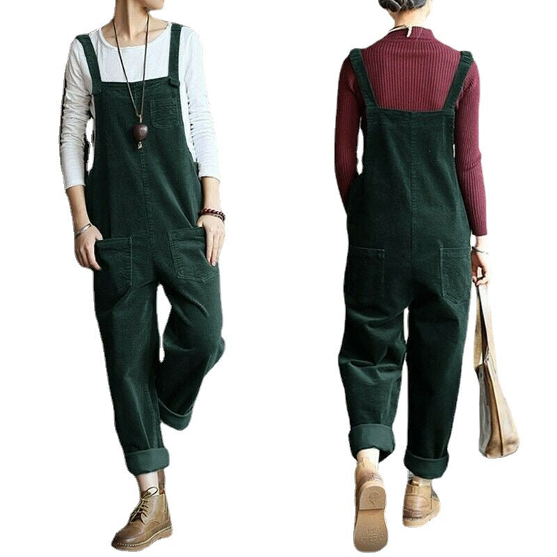 Lässiger Damen-Jumpsuit aus Cord