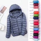 Damen-Wende-Steppjacke
