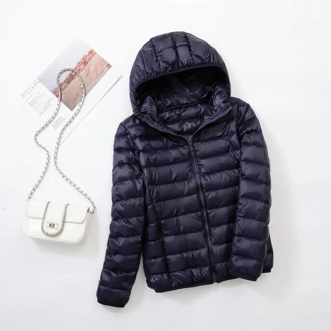 Damen-Wende-Steppjacke