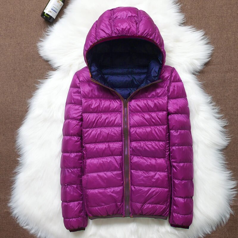 Damen-Wende-Steppjacke