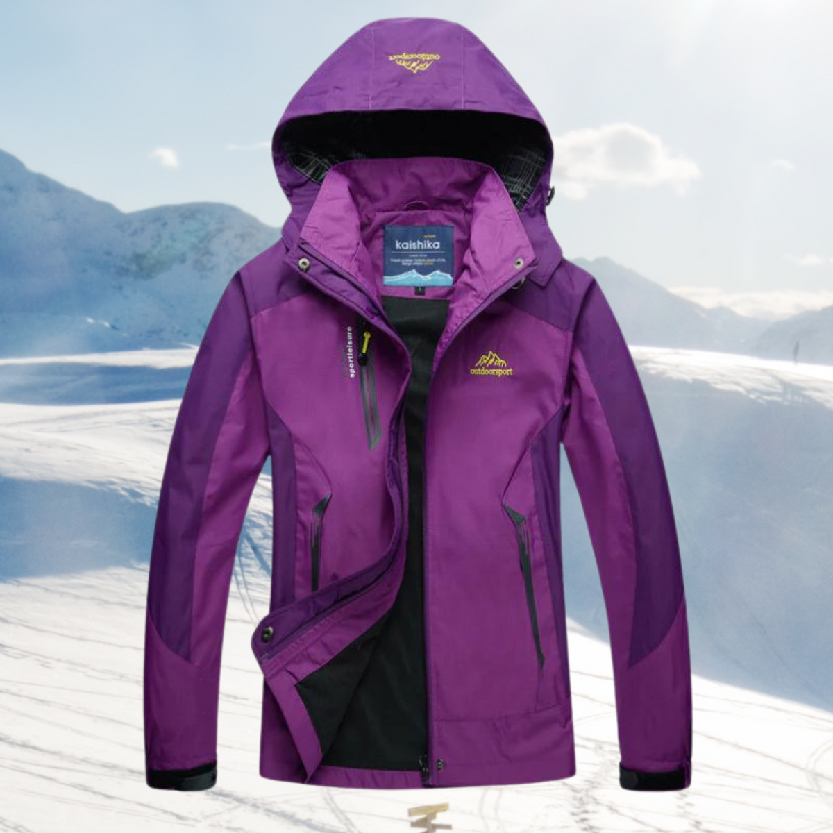 Wasserabweisende Damen-Wanderjacke