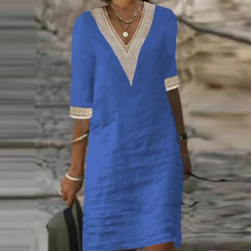 Stilvolles Damen-Sommerkleid für warme Tage