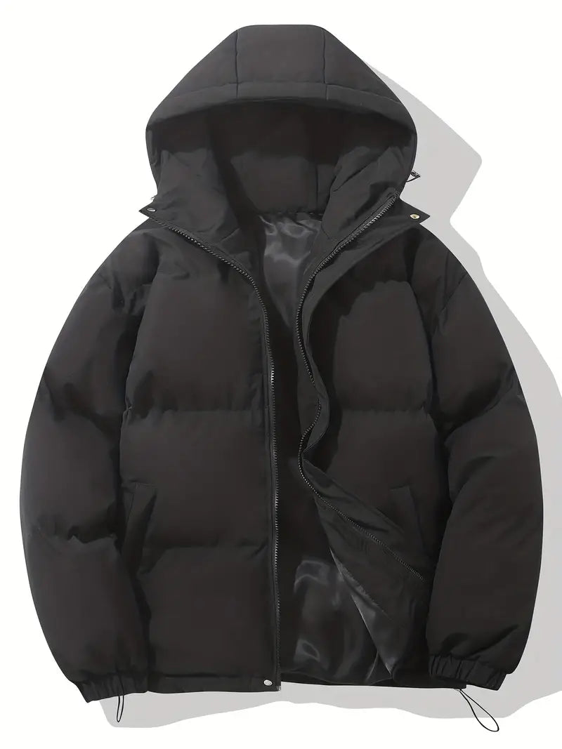 Warme Damen-Kapuzenjacke im klassischen Design