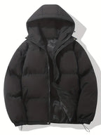Warme Damen-Kapuzenjacke im klassischen Design