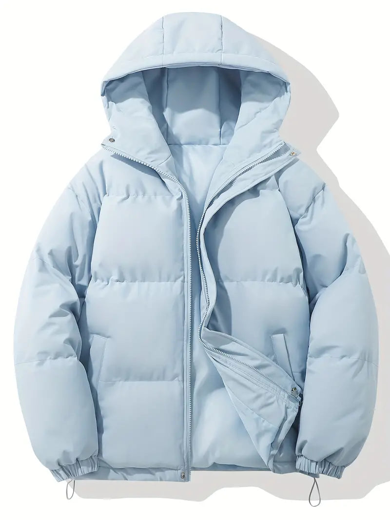 Warme Damen-Kapuzenjacke im klassischen Design