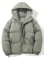Warme Damen-Kapuzenjacke im klassischen Design