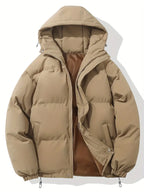 Warme Damen-Kapuzenjacke im klassischen Design
