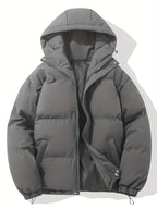 Warme Damen-Kapuzenjacke im klassischen Design