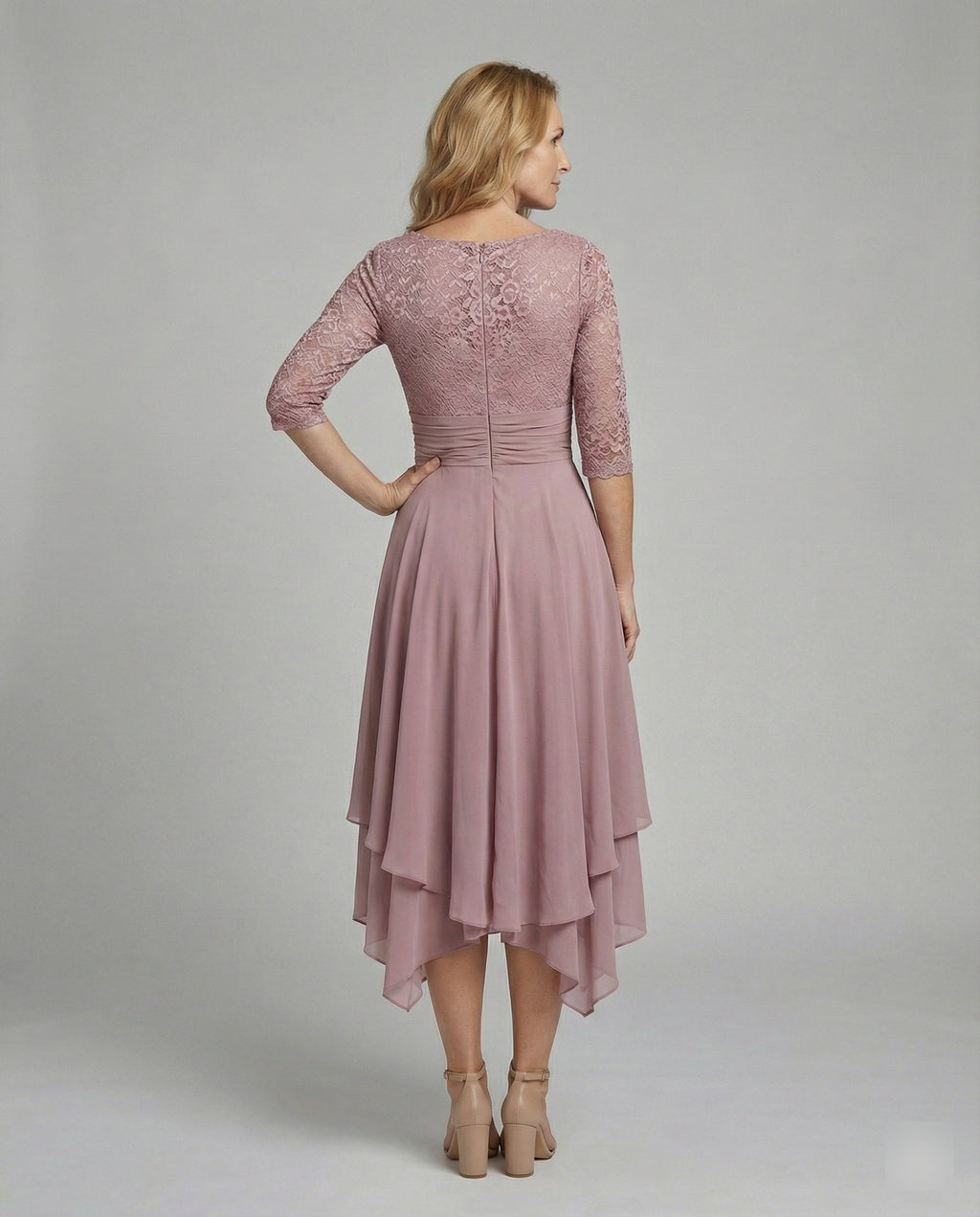 Damenkleid mit lockerer Passform und leichtem Stretch