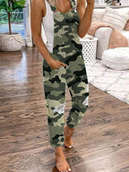 Damen-Overall im Destroyed-Look