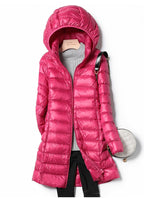 Ultraleichte Damen-Freizeitjacke für Herbst und Winter