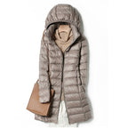 Ultraleichte Damen-Freizeitjacke für Herbst und Winter