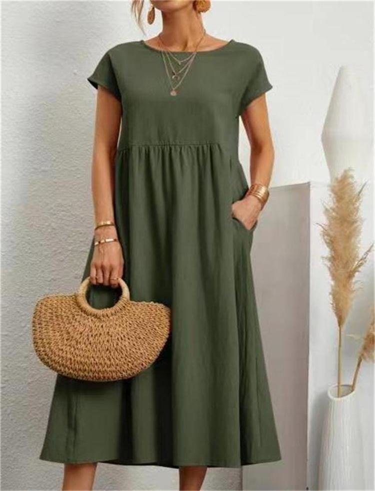 Elegantes Damen-Sommer-Maxikleid