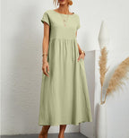 Elegantes Damen-Sommer-Maxikleid