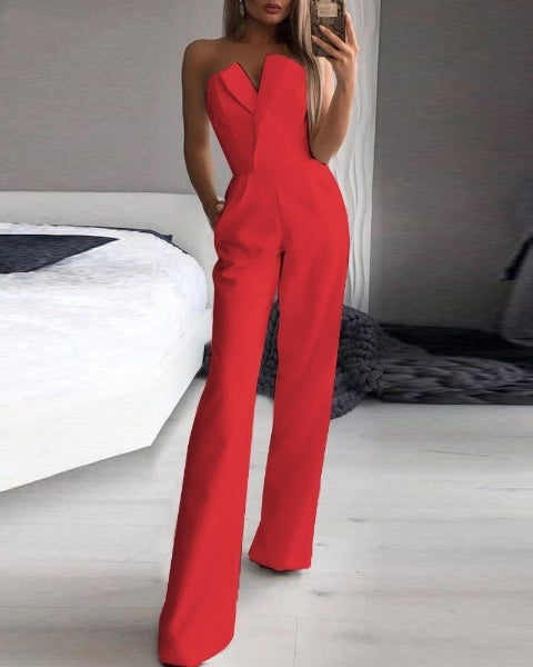 Ärmelloser Damen-Jumpsuit