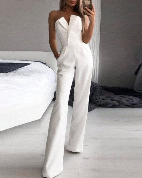 Ärmelloser Damen-Jumpsuit