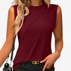 Schmal geschnittene Damen-Sommerbluse