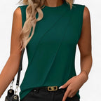 Schmal geschnittene Damen-Sommerbluse
