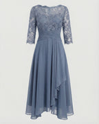 Damenkleid mit lockerer Passform und leichtem Stretch