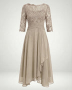 Damenkleid mit lockerer Passform und leichtem Stretch