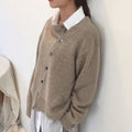 Hochwertige Jacke mit Knopfdetails