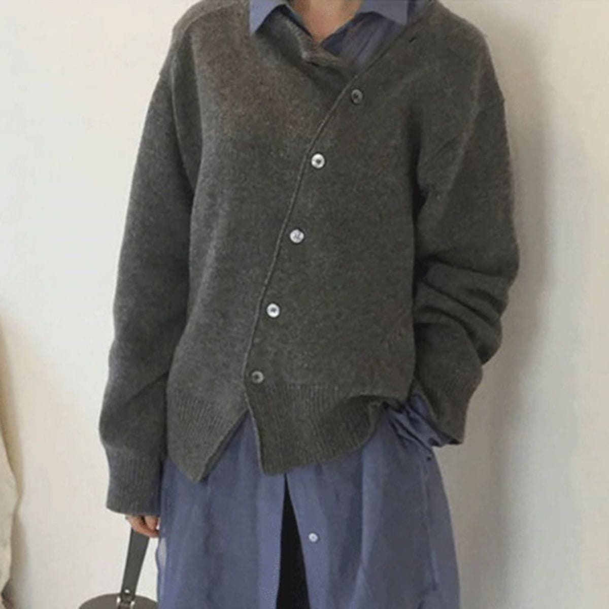 Hochwertige Jacke mit Knopfdetails