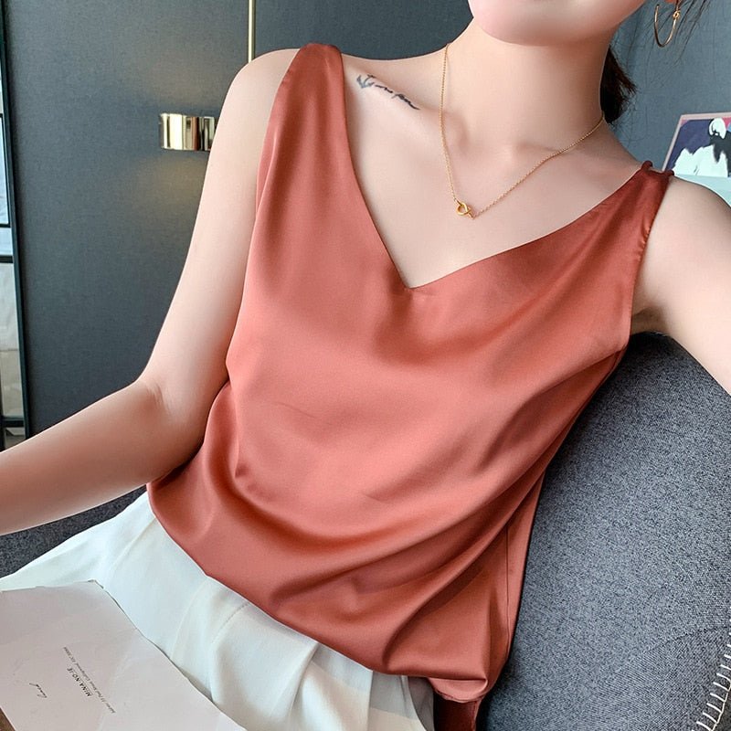 Seidig weiches Damen-Tanktop