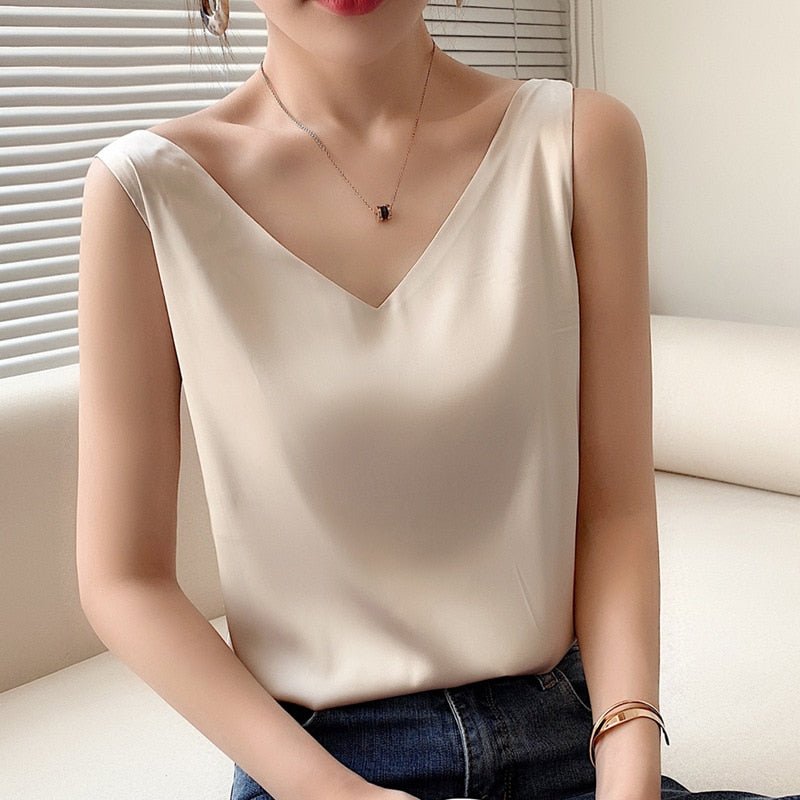 Seidig weiches Damen-Tanktop