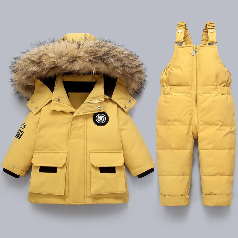 Kinder-Set aus Jacke und Overall