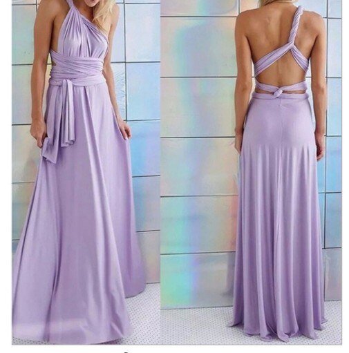 Langes figurbetontes Damen-Abendkleid