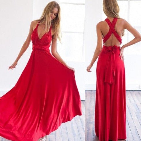 Langes figurbetontes Damen-Abendkleid